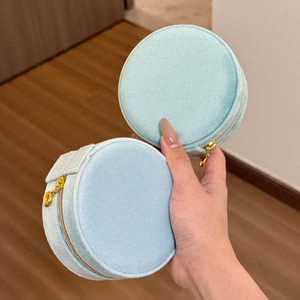 Sản Xuất Biểu Tượng Tùy Chỉnh Có Thể Tái Chế Giấy Sang Trọng Nhung Đồ Trang Sức Bao Bì Hộp Cho Vòng Đeo Tay Vòng Cổ Bông Tai Vòng Bao Bì - Product Image 3