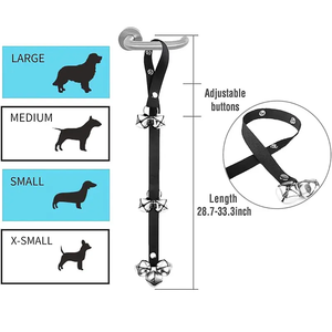 Nueva campana de entrenamiento para perros con botón pulsador de calidad superior exterior - Product Image 3