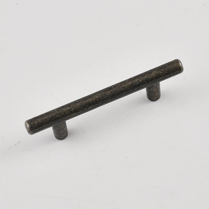 B-380 Zinc Alloy Drawer Handle Bronze Bar Style <b>Rustic</b> Design 40mm Hole Spacing Durable <b>Cabinet</b> Pull - Product Image 4