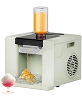 Machine à glace pilée Snowflake 280W, machine à neige pilée automatique, refroidissement par air, broyage efficace de la glace pour les fêtes, les bars et la maison