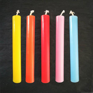 Bougie magique en cire de soja parfumée de 4 pouces de haut, couleur personnalisée, en vrac, pour rituel, <span class=keywords><strong>magie</strong></span>, méditation, fournitures de sorcellerie - Product Image 1