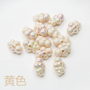 โซ่โทรศัพท์มือถือ DIY ชุบ UV สีสันสดใส รูปทรงเมฆเล็ก สีพื้น รูตรง สำหรับแขวนในรถ อุปกรณ์ตกแต่งเครื่องประดับ - Product Image 4