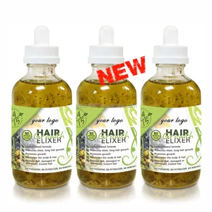 Best Hot Selling Natural Organic Formula Tea Tre Rosemary Hair Elixirs Scalp Treatment Anti Loss Hair Growth Oil