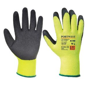 PORTWEST - A140BKRL Guante negro de látex Thermal Grip-GUANTES EAN 5036108155453 - Product Image 1