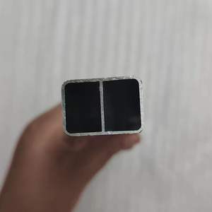 <span class=keywords><strong>Profil</strong></span> en aluminium anodisé noir personnalisé pour les structures de plat - Product Image 5