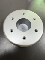Base de fixation ronde pour pied de table RV Fudu ABS moderne de qualité supérieure, anti-vibration, résistante à la rouille et à la corrosion, garantie 1 an