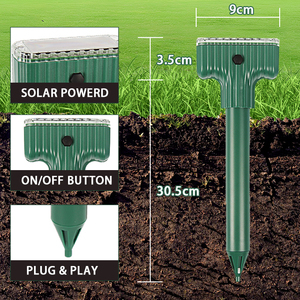 Năng lượng mặt trời Powered sạc năng lượng mặt trời <span class=keywords><strong>mole</strong></span> Repellent ngoài trời Sonic siêu âm <span class=keywords><strong>mole</strong></span> Repellent cho vườn công viên - Product Image 6