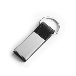 Hot Selling Luxury <b>Keyring</b> Men Car Brand Metal PU Leather Keychain With Custom Logo - Product Image 5