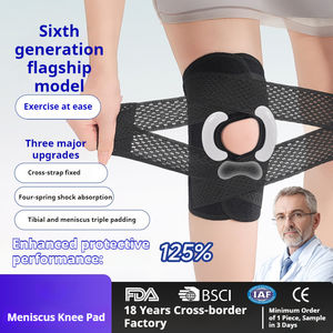 Genouillère avec logo personnalisé avec stabilisateurs latéraux pour la récupération des blessures par les douleurs du ménisque et du <span class=keywords><strong>genou</strong></span> Support de <span class=keywords><strong>genou</strong></span> réglable - Product Image 3