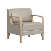 Chaises d'hôpital électriques au design moderne avec revêtement en cuir PU pour transfusion, pour école, atelier, salle d'attente, cadre métallique durable, non pliable
