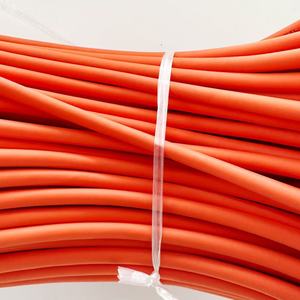 Arnés de cableado naranja 2x12AWG con aislamiento de goma de nailon de PVC PTFE para electrónica UL1015 UL2464 - Product Image 4