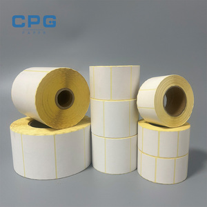 Étiquettes thermiques directes de haute qualité au prix d'usine, 100x150 mm, 4x6, étiquettes d'expédition thermiques directes, papier, étiquette de code-barres, autocollant - Product Image 1