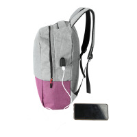 Sac à bandoulière arqué en polyester imperméable de haute qualité pour femme avec fermeture éclair et port USB, idéal pour les affaires - Offre promotionnelle à prix réduit
