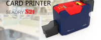 Seaory S6 Desktop tunggal sisi, Printer kartu ID PVC CR80