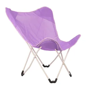 Promotion Chair Indoor Folding Butterfly Moon Chair With Replacement Covers