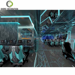 Meubles de bar de jeu de qualité commerciale, design personnalisé et système d'éclairage RVB adressable intégré - Product Image 5