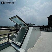Ventana de Techo Inteligente Eléctrica de Aleación de Aluminio con Control Remoto, Sensor de Lluvia y Opción de Energía Solar para Hogar Moderno