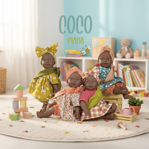 Vendita all'Ingrosso di Bambole Danzanti Tradizionali di Qualità Garantita Munecas Coco Maha 6 Pezzi per Ragazze - Product Image 3