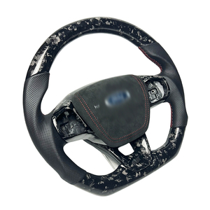 Volant de direction universel en fibre de carbone forgée, personnalisé en usine, adapté à la Ford <span class=keywords><strong>Focus</strong></span> ST, vente chaude - Product Image 2