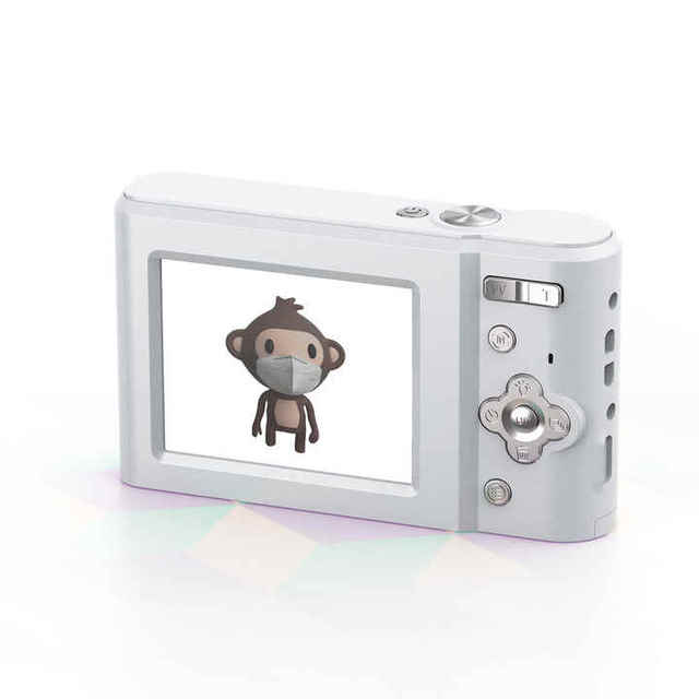 2.4-Inch HD LCD Screen Digital Kid Camera 21x-40x Optical Zoom 44MP Sensor Fashionable Video Recorder Filter MicroSD Media Type