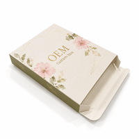 Boîte en papier de luxe à finition mate, personnalisée, en matériaux recyclés, avec logo, pour l'emballage de masques faciaux, de produits de soin de la peau et de produits de beauté