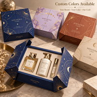 Boîte cadeau personnalisée en carton style livre, double compartiment, estampillée à chaud, pour élégantes faveurs de mariage