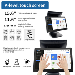 Bán buôn 15.6-inch Android tất cả-trong-một máy POS giá thấp End Point cảm ứng tiền mặt đăng ký với tính năng thanh toán nhà máy cung cấp - Product Image 3