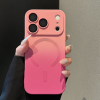 Coque de téléphone magnétique premium style Ins avec protection d'objectif pour iPhone 18 Pro Max, compatible également avec iPhone 17, 16, 15, 14, 13