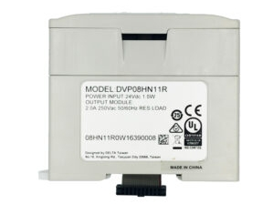 Delta DVP08HN11R Digital Module 8 Points <b>Relay</b> Output PLC Expansion Unit CE UL Certified V2.00B1 Made in China - Product Image 3
