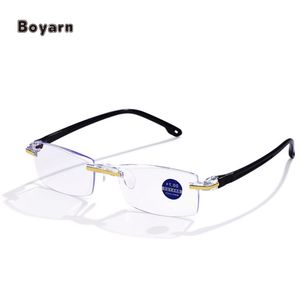 Boyarn تصميم جديد نظارات رخيصة البلاستيك Bifocal الأمثل Presbyopia مصمم ذكي التركيز التلقائي مكافحة الضوء الأزرق نظارات القراءة - Product Image 4