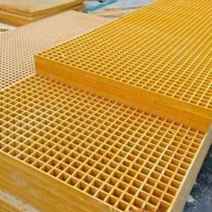 工場直販 グラスファイバー強化プラスチック製 雨どいカバー FRPグレーチングカバープレート - Product Image 3