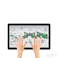 Yingtouch Nueva Computadora Industrial Integrada Todo en Uno de 23.8 Pulgadas, Grado Industrial, Pantalla Táctil de Alta Definición, USB Serial