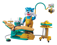 HOCHEY Dental Chair Cartoon Kinder Kinder Dental Chair mit Movie Player Multifunktion ale Dental Colour ful Chair Unit