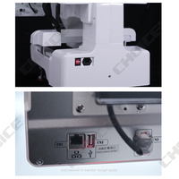 Machine à broder industrielle GC-MINI-C1201 pour la maison, machine à broder informatisée pour casquettes plates et t-shirts, machine à broder à tête unique