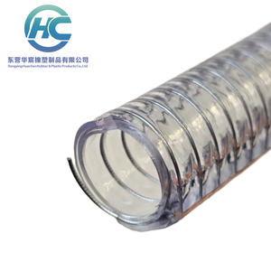 خرطوم شفط مرن مقوى حلزوني الشكل من البولي فينيل كلوريد الشفاف - Product Image 3