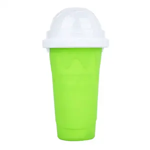 Portable bricolage smoothie Slushie tasse Milkshake outils presser tasse refroidissement fabricant gel tasse