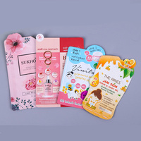 Individuell Bedruckte Dreiseitig Versiegelte Beutel MINI Probenbeutel für Creme, Shampoo, Duschgel, Kosmetikverpackung, Gesichtsmaske, Lotion