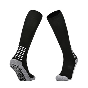 Chaussettes de sport professionnelles pour jeunes, mi-mollet, à compression, pour la course et le football, antidérapantes, respirantes, absorbant la transpiration, avec coussin en tissu éponge - Product Image 5