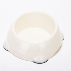 ชามอาหารสัตว์เลี้ยงทรงกลมแบบขายส่ง ชามพลาสติกกันลื่นสำหรับลูกแมวและลูกสุนัข มีหลายสีให้เลือก - Product Image 1
