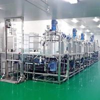 GY Guangzhou Usine En Acier Inoxydable Cheveux Colorant Cuve De Mélange Liquide Vaisselle Faisant La Machine