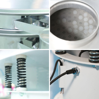Tamiseur vibrant CE Vibro Sifter en acier inoxydable 304 à 3 couches pour le criblage de la résine, des pigments, des revêtements et des poudres chimiques