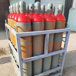 Kaliteli özelleştirilmiş hafif çelik istiflenebilir katlanabilir silindirler sanayi gaz Stillage kafes - Product Image 2