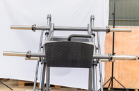 YG-ES021 Équipement de fitness professionnel en acier pour la musculation, machine à squat linéaire à 45 degrés et presse à jambes à charge par plaques
