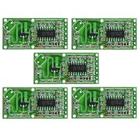 Aismartlink RCWL-0516 RCWL 0516 Sensor Radar Microwave Sensor manusia Sensor tubuh modul sakelar induksi Output 3.3V