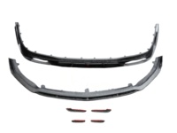 Kit carrosserie AE Style en fibre de carbone forgée, diffuseur avant, canards avant pour Benz CLA45S CLA45 2020+