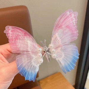 Pinzas para el Cabello con Mariposas Estilo Chino Antiguo, Lindos Accesorios para el Cabello Hanfu para Niñas y Niños - Product Image 5