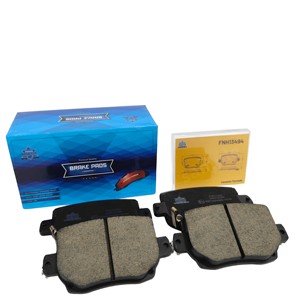 Plaquettes <span class=keywords><strong>de</strong></span> <span class=keywords><strong>frein</strong></span> à <span class=keywords><strong>disque</strong></span> semi-métalliques en céramique carbone LOW Frontech pour toutes les voitures <span class=keywords><strong>et</strong></span> SUV |   Qualité OEM ECE R90 |   Ensemble avant-arrière - Product Image 2