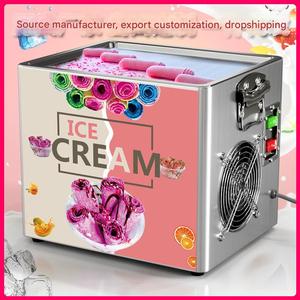 Máquina para hacer rollos de helado frito, máquina manual de helado duro, congelador por lotes para helado premium - Product Image 2