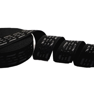 <span class=keywords><strong>Bandeau</strong></span> élastique plat pour vêtements, fourniture en usine, large bande élastique antidérapante extensible en <span class=keywords><strong>silicone</strong></span>, personnalisé - Product Image 3