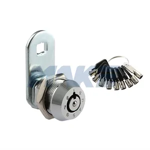 MK116BM Quarter Turn Code Changeable Tubular Cam Lock
